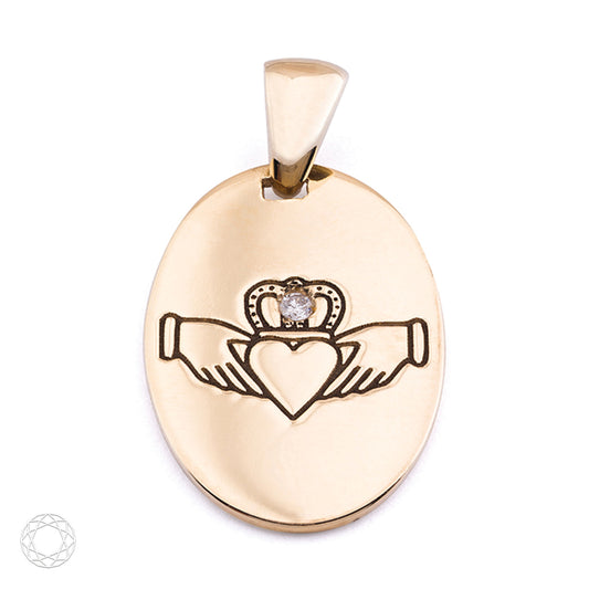Pingente Claddagh