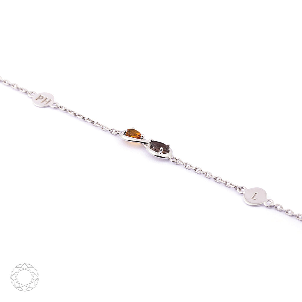 Pulseira Infinito Gemas
